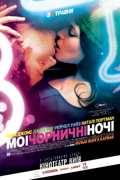 Мої чорничні ночі (2007) - постер фільму