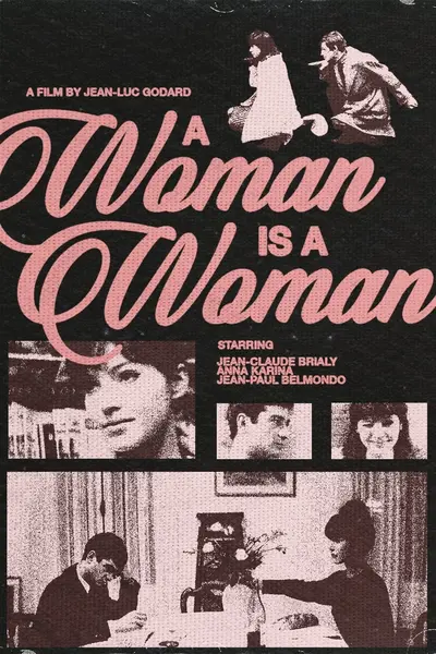 Жінка є жінка (1961) - постер фільму
