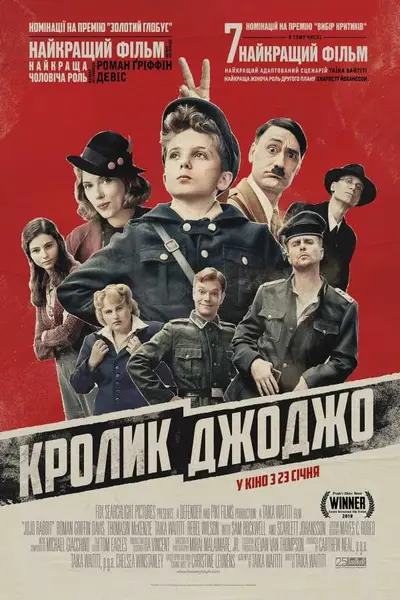 Кролик Джоджо (2019) - постер фільму