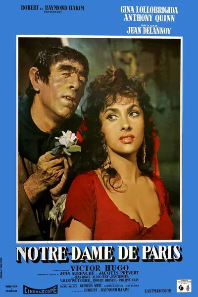 Собор Паризької богоматері (1956) - постер фільму