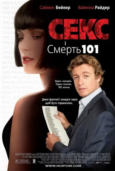 Секс і смерть 101 / Секс і Смерть №101 / Секс і 101 смерть (2007) - постер фільму