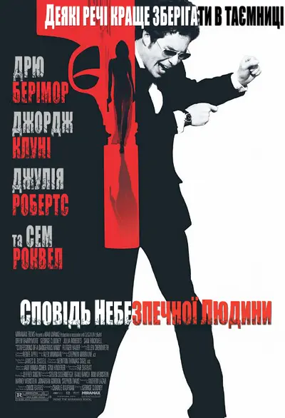 Сповідь небезпечної людини (2002) - постер фільму