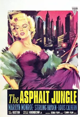 Асфальтові джунглі (1950) - постер фільму