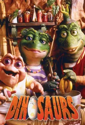 Динозаври / Родина динозаврів 1-4 сезон (1991) - постер серіалу