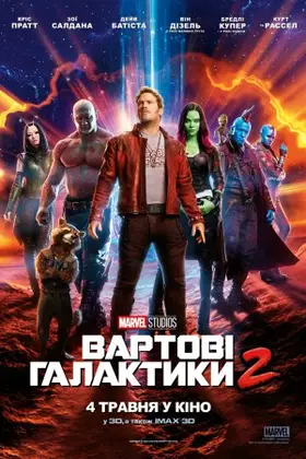 Вартові Галактики 2 (2017) - дивитись онлайн