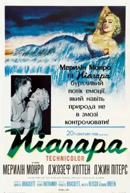 Ніагара (1953) - постер фільму