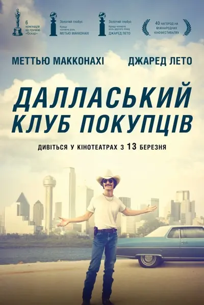 Далласький клуб покупців (2013) - постер фільму