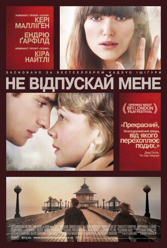Ніколи не відпускай мене